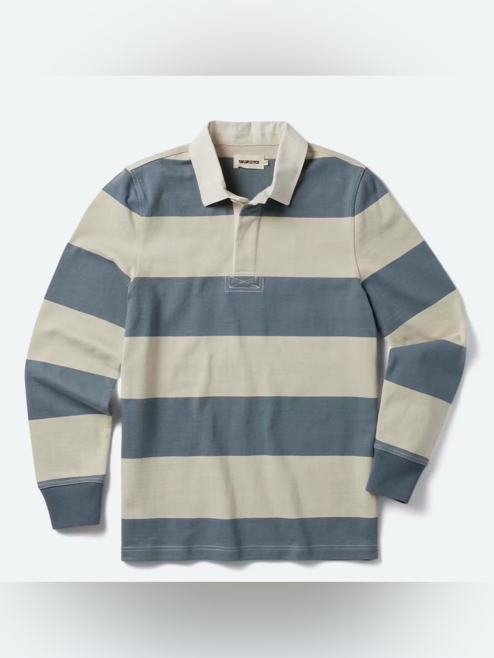 Taylor Stitch The Rugby Shirt Organic Cotton Size 40 Medium
